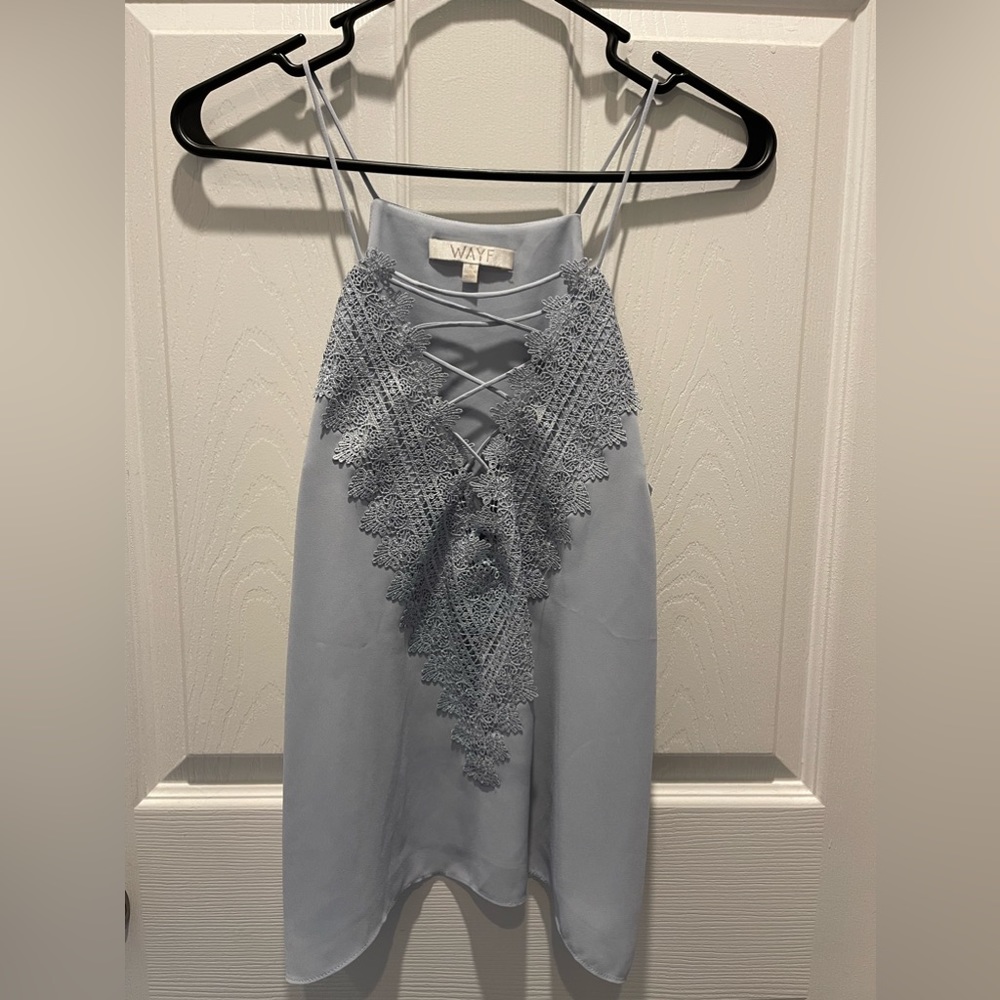 Small Nordstrom Blue Tank